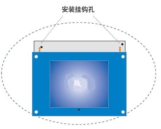 壁掛廣告機(jī)安裝方式